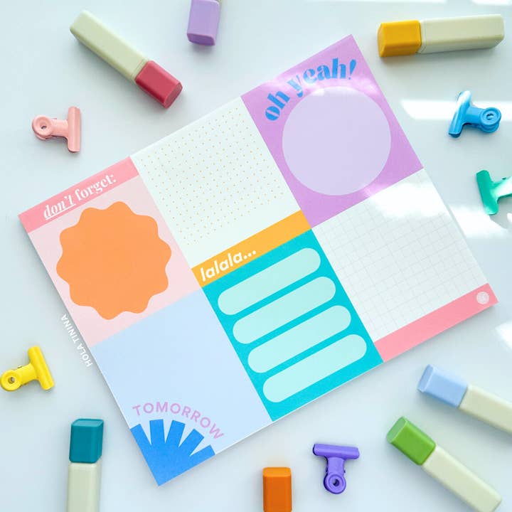 Random Notes Notepad for wholesale by Hola Tinina