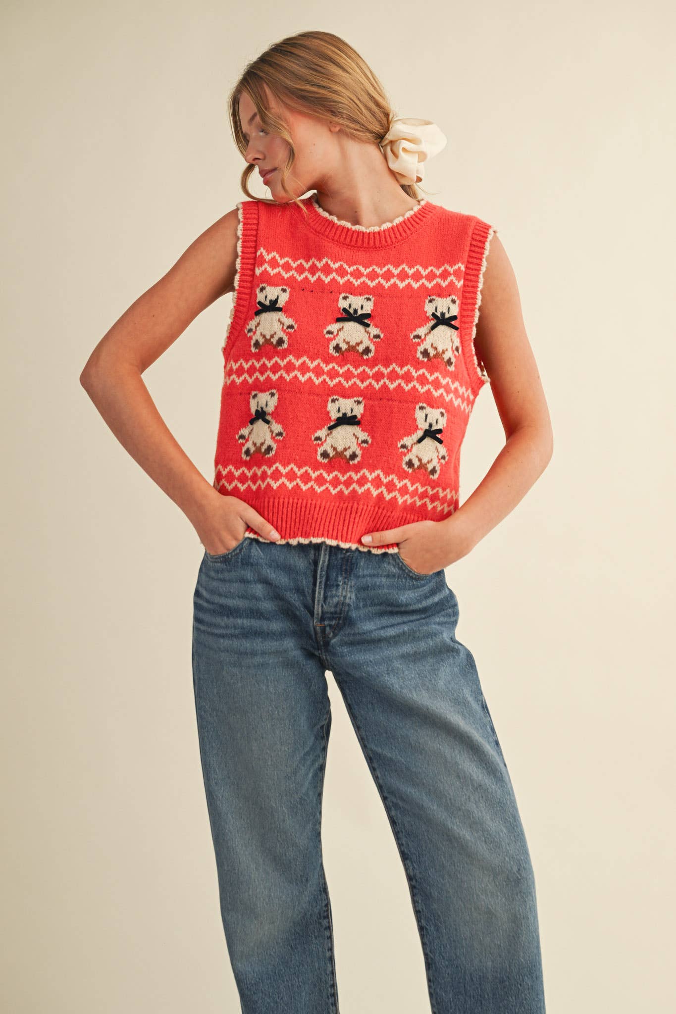 &MERCI – wholesale Tröjväst – Dam – TEDDYBJÖRN VÄST MSW1095613