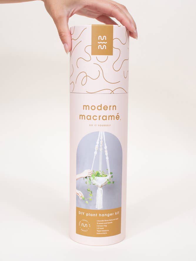 Modern Macramé Plant Hanger Kit for wholesale by Modern Macramé