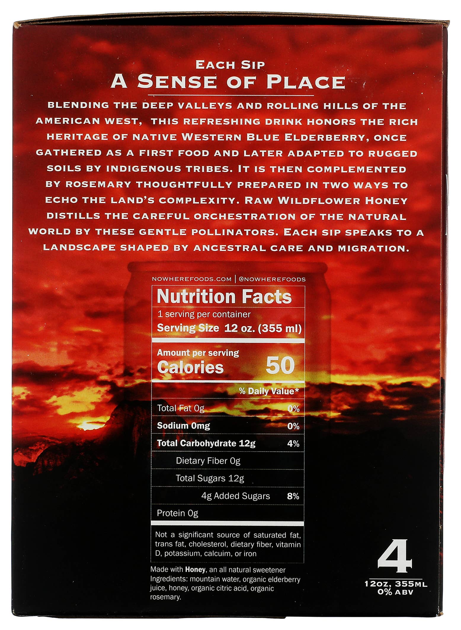 NoWhere Foods - Wholesale Non-Alcoholic Spirits/Wine/Beer - Non Alcoholic Sparkling Dry Wine - Vista3