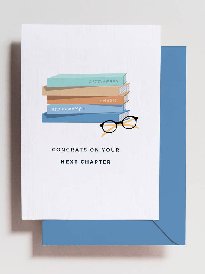 Cartão de livros de graduação por atacado de Haven Print Co.