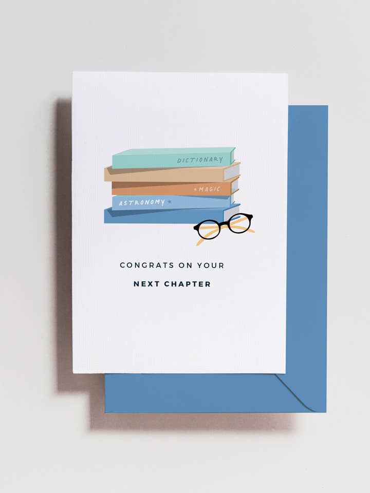 Graduation Books Card for wholesale by Haven Print Co.