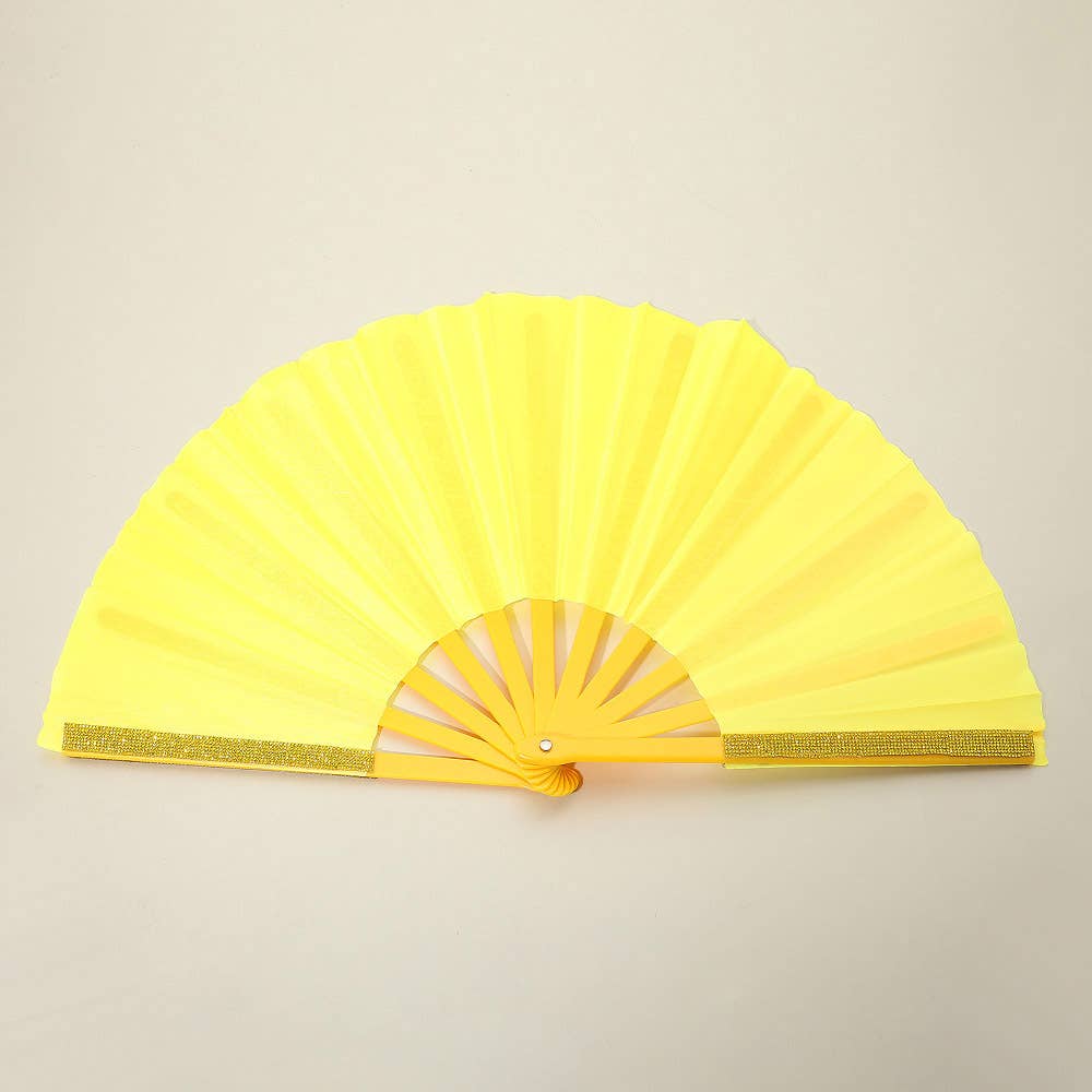 Sensibling Corp. - Wholesale Handheld Folding Fan - Bling Studded Folding Line Dance Hand Fan23