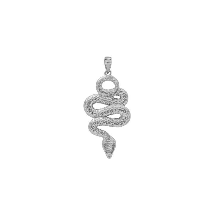 Serpent Pendant - White Gold for wholesale by Marcozo