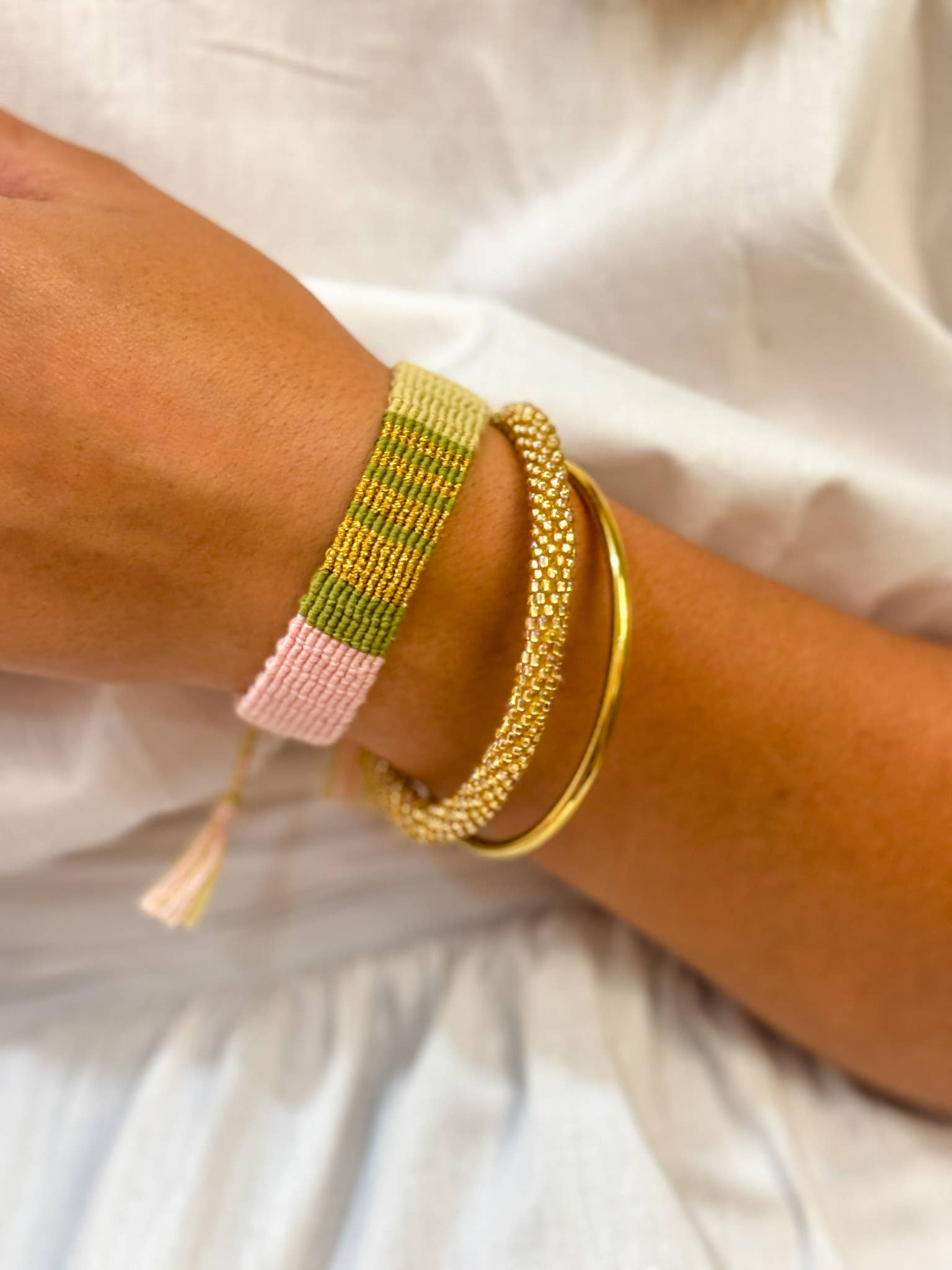 MAISON KIZO - Wholesale Beaded Bracelet - Nepalese Bracelet A87 Best Seller2