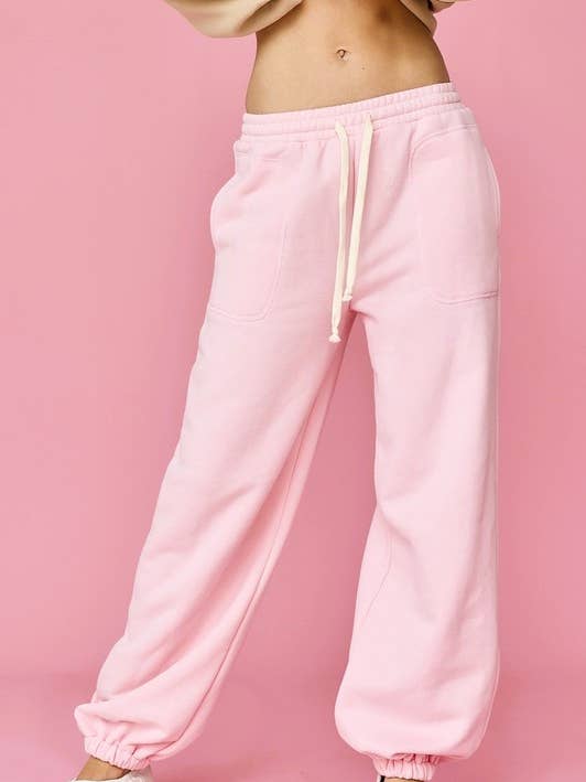 Papermoon - Wholesale Athletic Sweatpants/Joggers - Women's - PP17524 - Selah Wide Jogger Pants