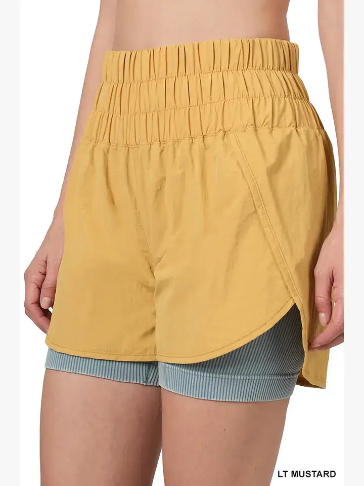 42POPS - Wholesale Athletic Shorts - Women's - `. Windbreaker shorts w/ lining & mesh pocket26