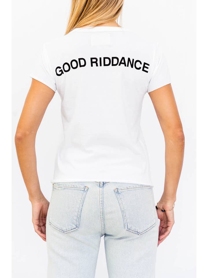 Also, Freedom - Wholesale T-Shirt - Women's - Good Riddance, Baby Girl Tee1