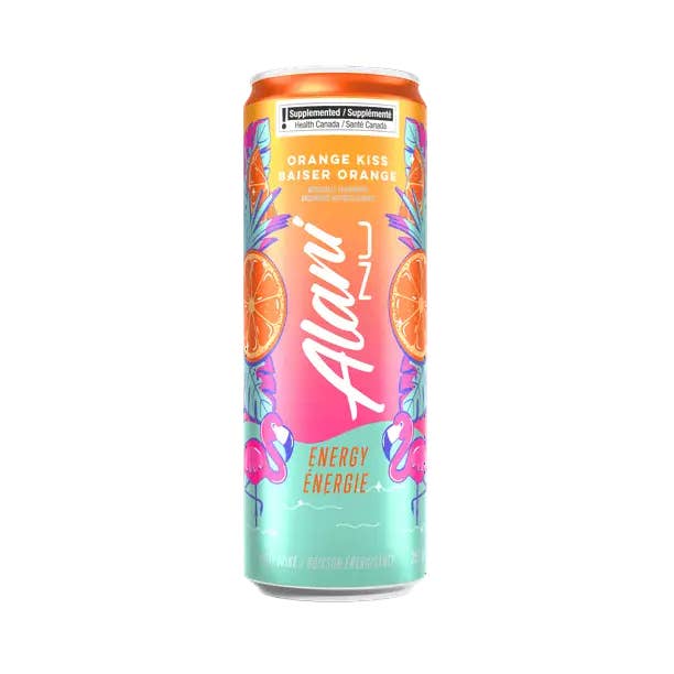 Alani Nu Energy Drink Orange Kiss, Orange Kiss for wholesale by Echo Sales Canada