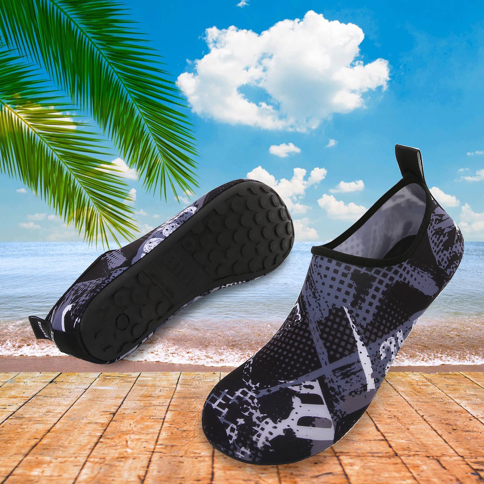 Shop Lev - Wholesale Water Shoes - Women's - Unisex Anti-Slip Socks Quick Dry Beach Water Shoes [Pck] -155