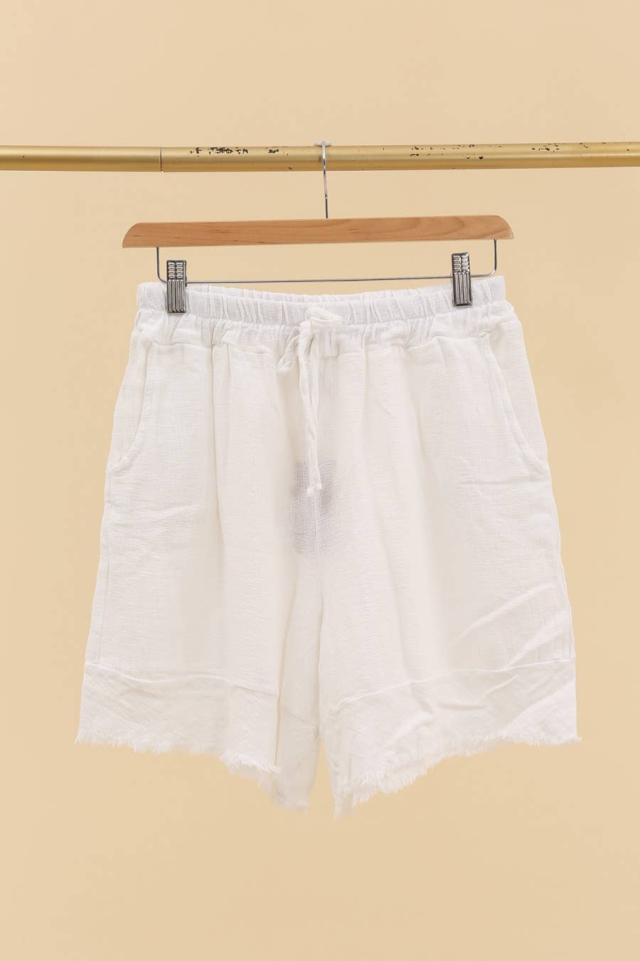 LÉA & LUC - Wholesale Shorts - Women's - Shorts in 50% cotton 50% linen REF. 1007842