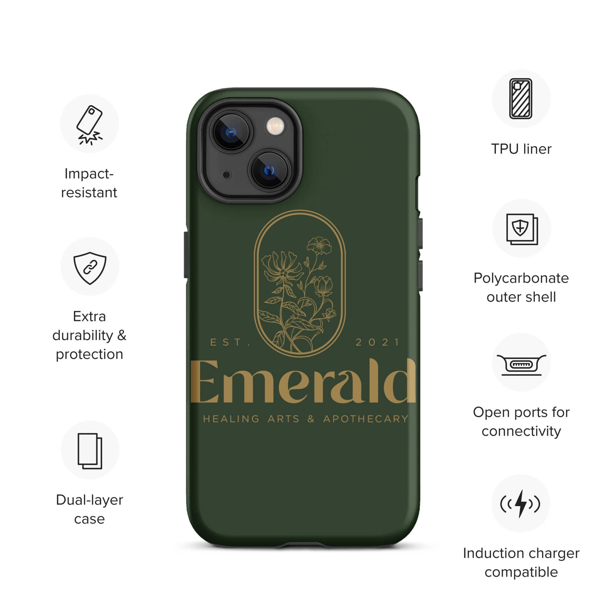 Practicality Skin & Body care - Wholesale Phone Case - Unisex - Emerald Tough iPhone case16