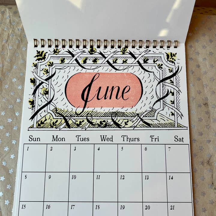 Parcel – wholesale Calendar – Parcel 2025 Sweet & Swirly Calendar