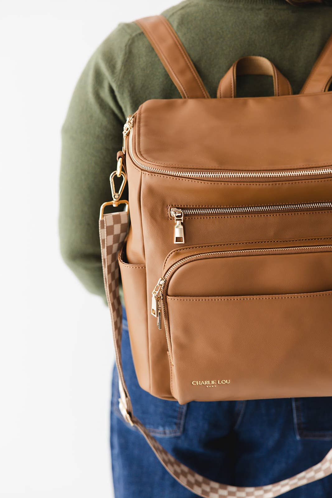 Charlie Lou Baby - Wholesale Diaper Bag - Baby - Vegan Leather Diaper Bag21