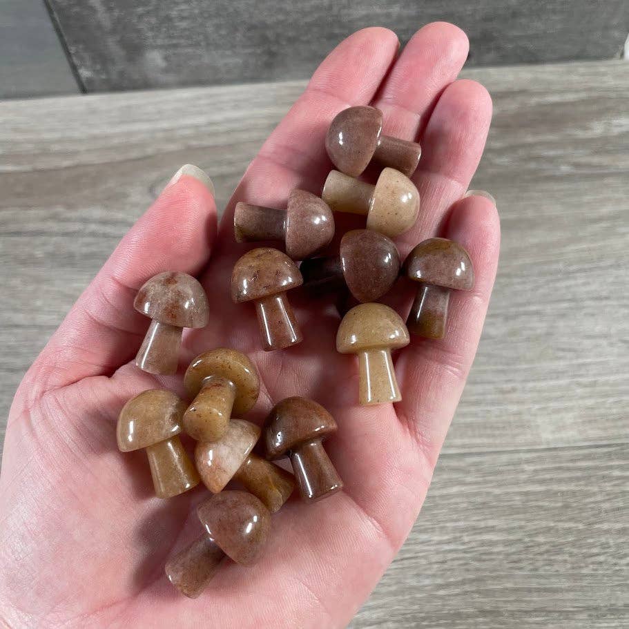 Keystone Crystals - Wholesale Spiritual stone/crystal - Small Gemstone Mushrooms for Crystal and Gift Shops6