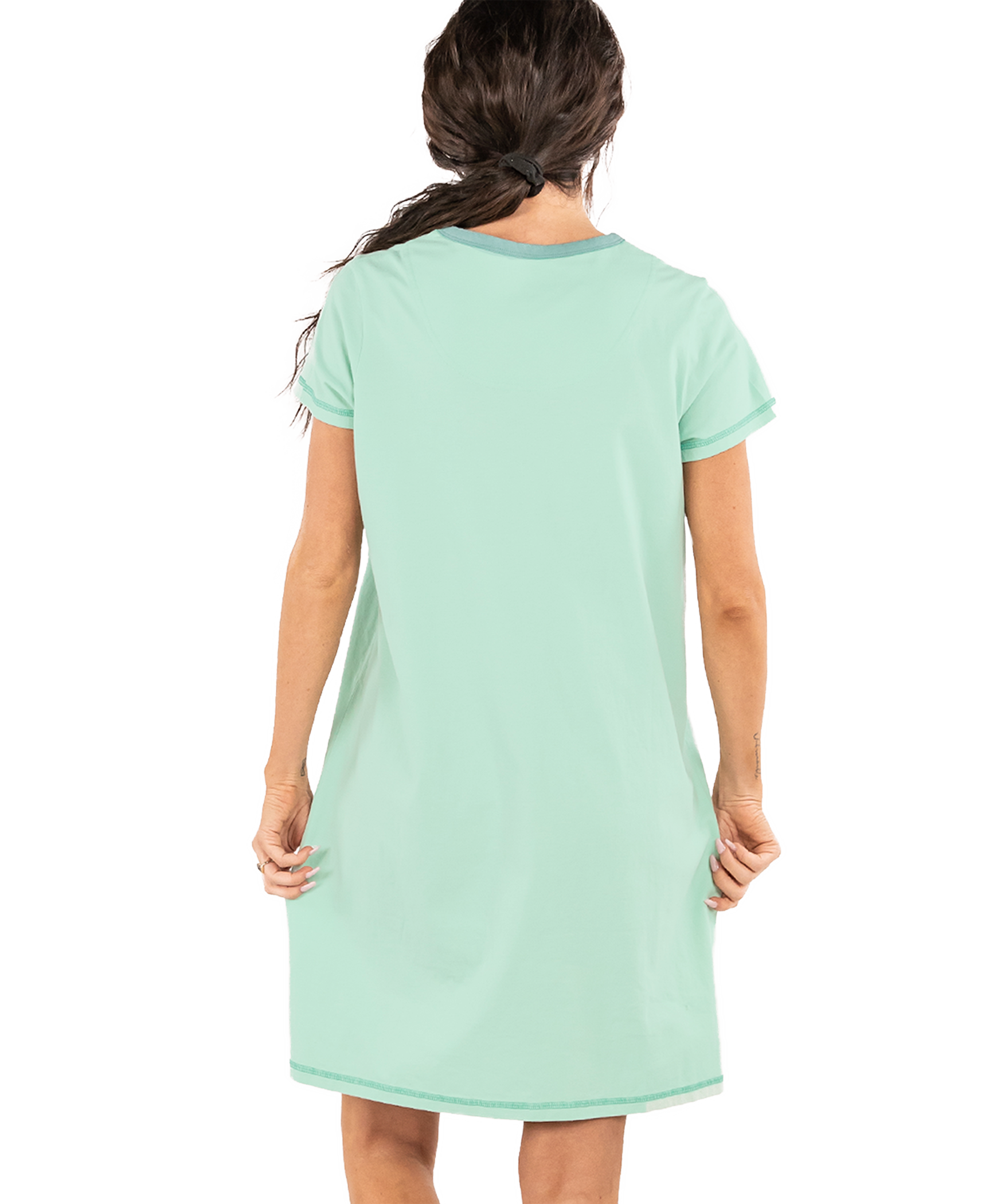 Lazy One - Wholesale Nightshirt - Women's - Dog Mom V-Neck Nightshirt3
