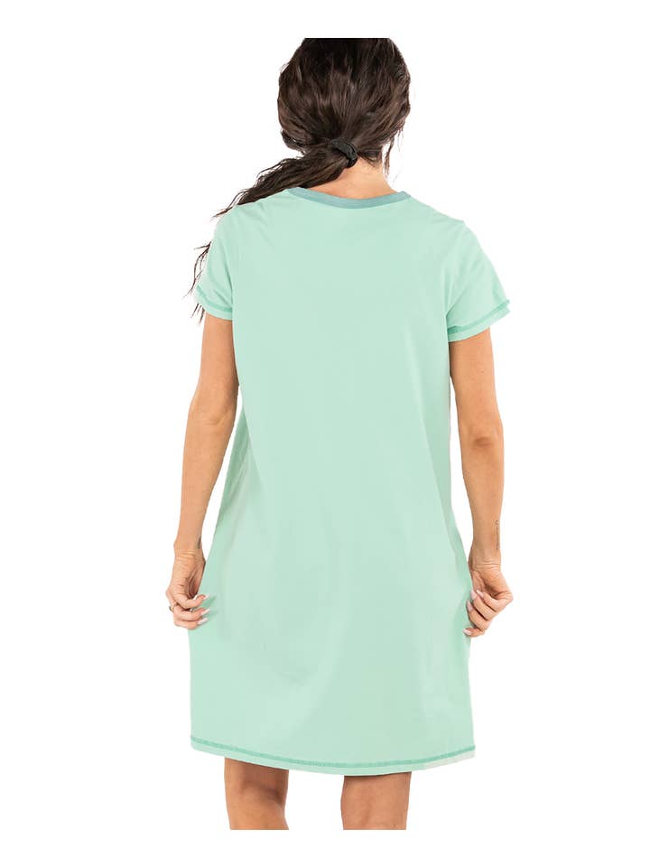 Lazy One - Wholesale Nightshirt - Women's - Dog Mom V-Neck Nightshirt3