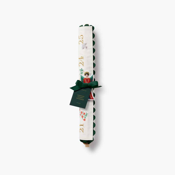 Rifle Paper Co. - Wholesale Advent Calendar - Nativity Embroidered Hanging Advent Calendar3