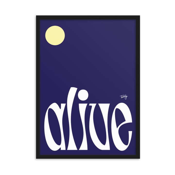 Peluche Cornelisse - ALIVE - Poster em papel mate emoldurado por atacado de Studio Teddy