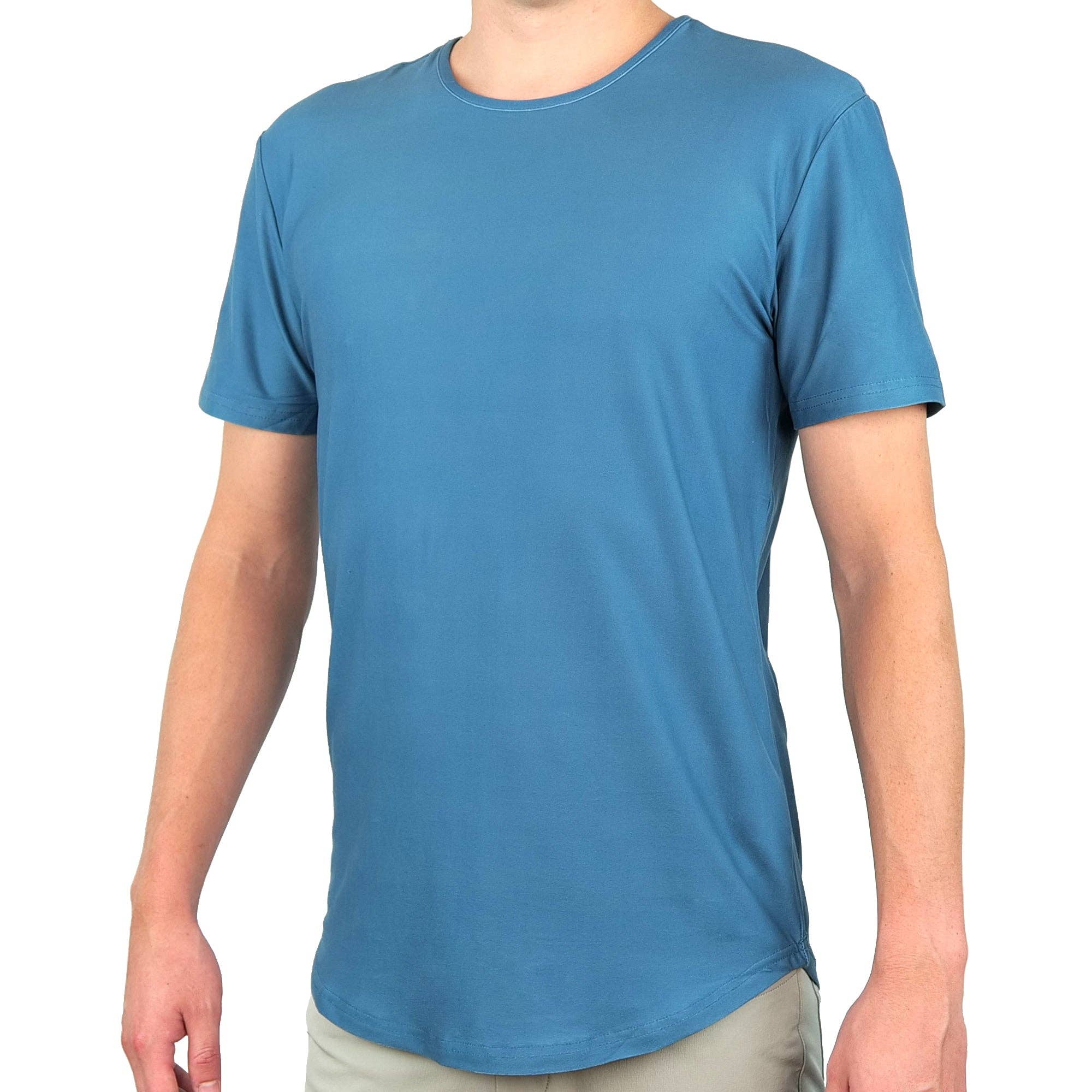 USA Palm – wholesale T-shirt – men's – Premium Crew Curve Hem Short Sleeve20