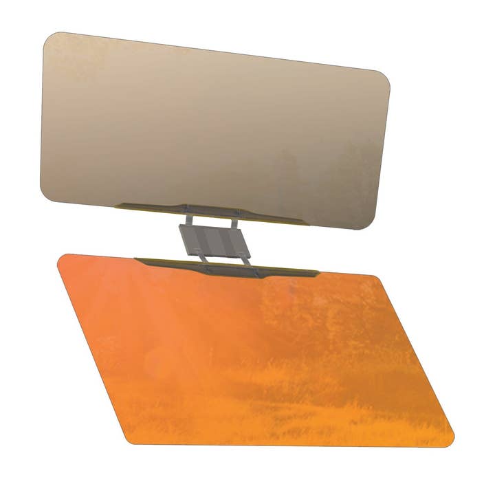 Novelty Brands - Wholesale Sunglasses - Unisex - Driver's Edge HD Vision Car Visor- 6/Display