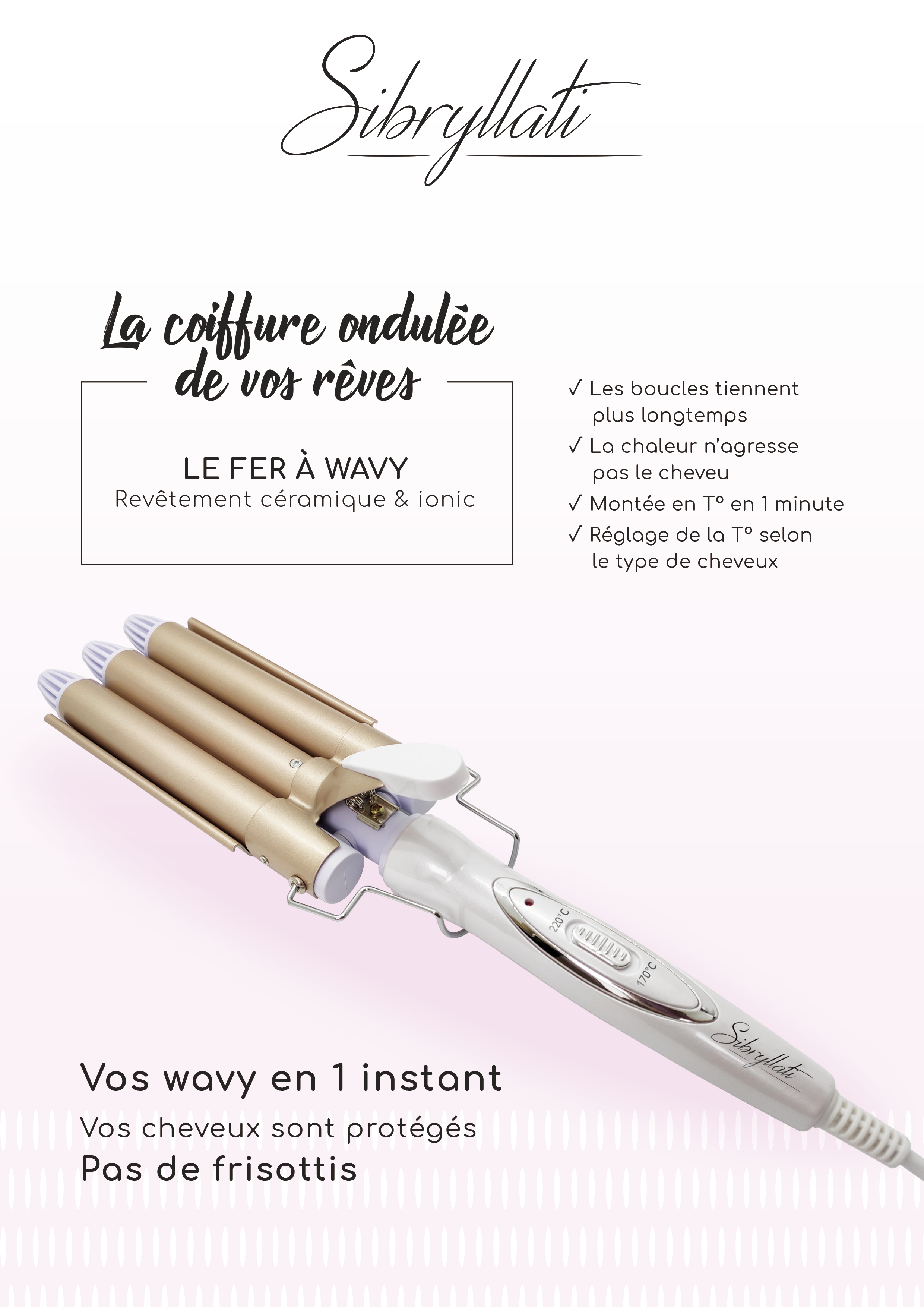 sibryllati – wholesale Locktång/stav – Keramisk jonisk vågig locktång2