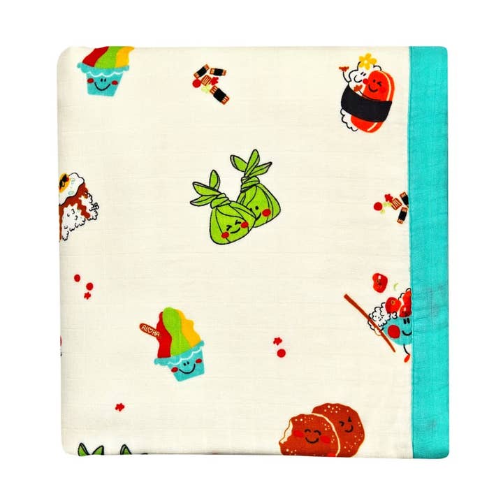 Plaid Bébé Island Mixed Plate pour la vente par Coco Moon