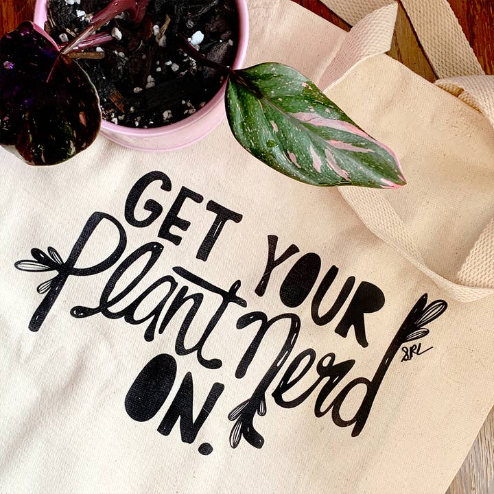 Raven + Unicorn - Wholesale Tote Bag - Unisex - Get Your Plant Nerd On Tote Bag2