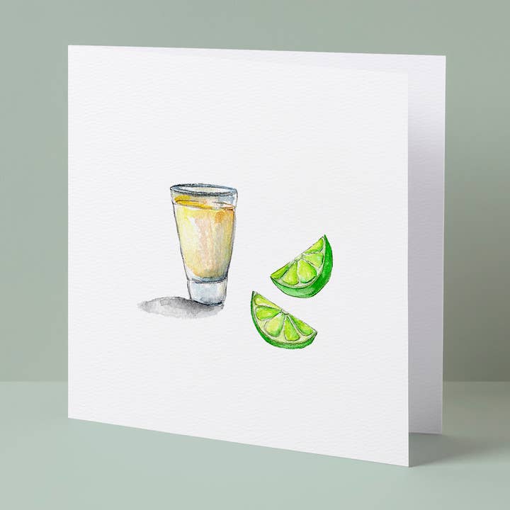 The Gnat - Wholesale Everyday Greeting Card - Tequila Shot teeny neenee       0