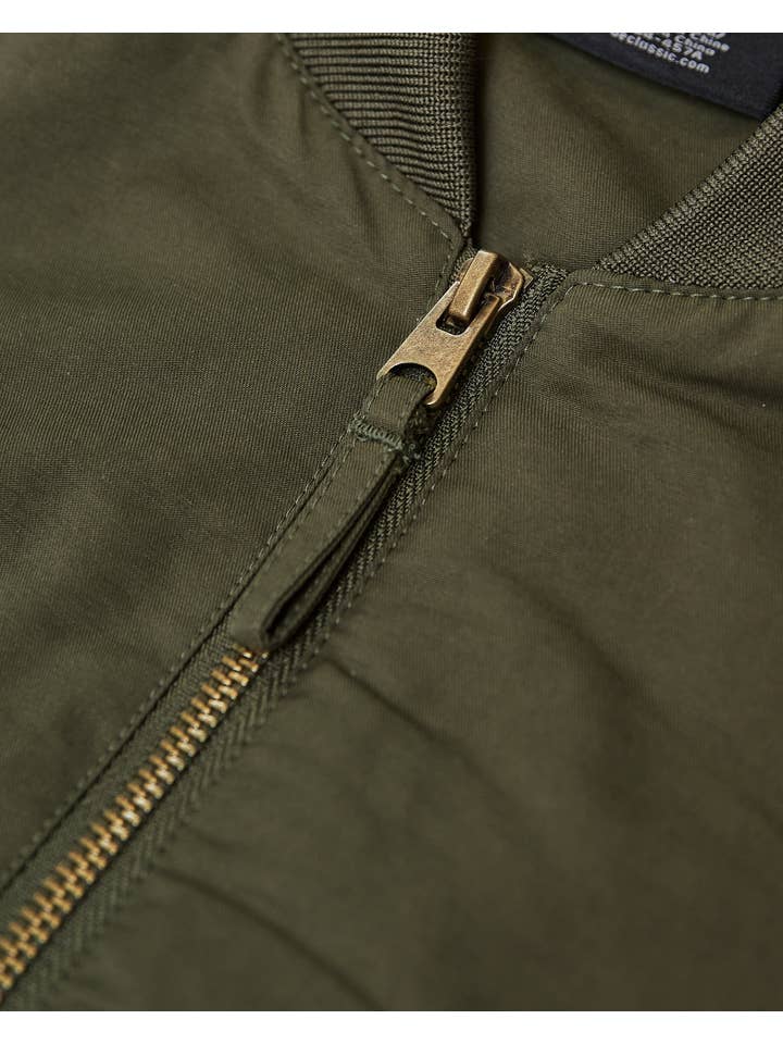 True Classic - Wholesale Bomber Jacket - Men's - Bomber Jacket | Army Green8
