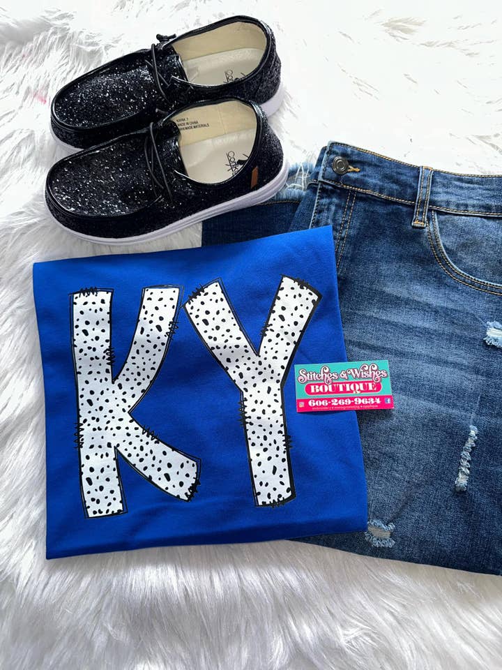 KY polka dot for wholesale by Stitches and Wishes Boutique