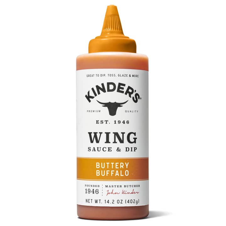Kinder's Sauces & Seasonings - Wholesale Sauce - Buttery Buffalo Wing Sauce