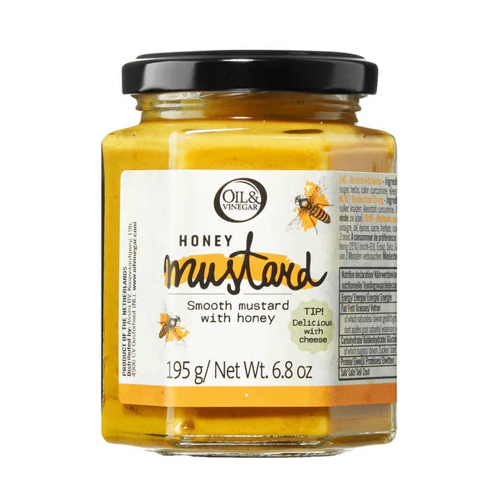 Honey Mustard 195g for wholesale by Oil & Vinegar
