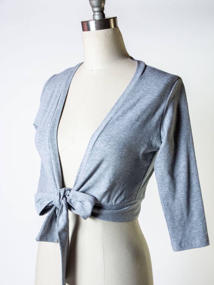 Sweet Sweater - Lynggrå for engroshandel hos Heart of Haute