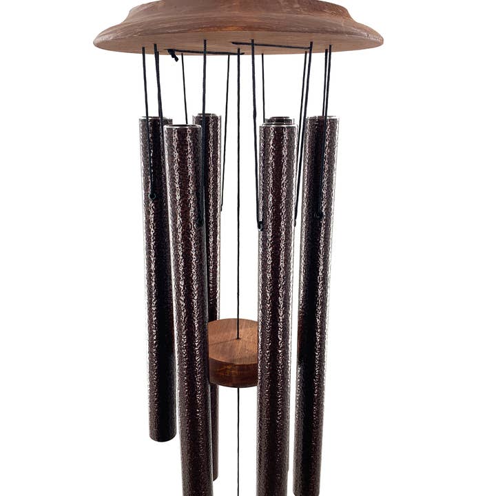 Weathered Raindrop - Wholesale Wind Chime - Spanish Memorial Sympathy Gift Outdoor Wind Chime