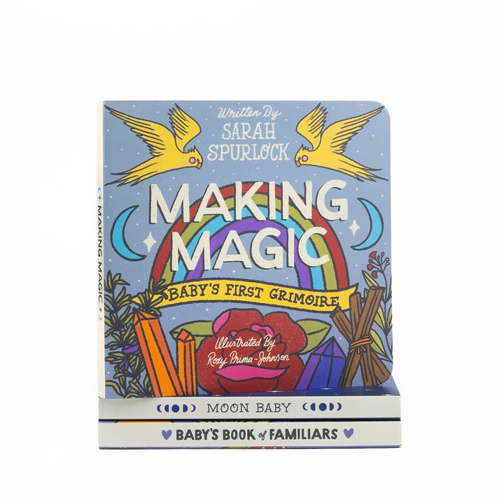 Odd Bird Books - Wholesale Baby & Toddler Book (0-2) - Making Magic: Baby's First Grimoire- Kid's Witchy Board Book3