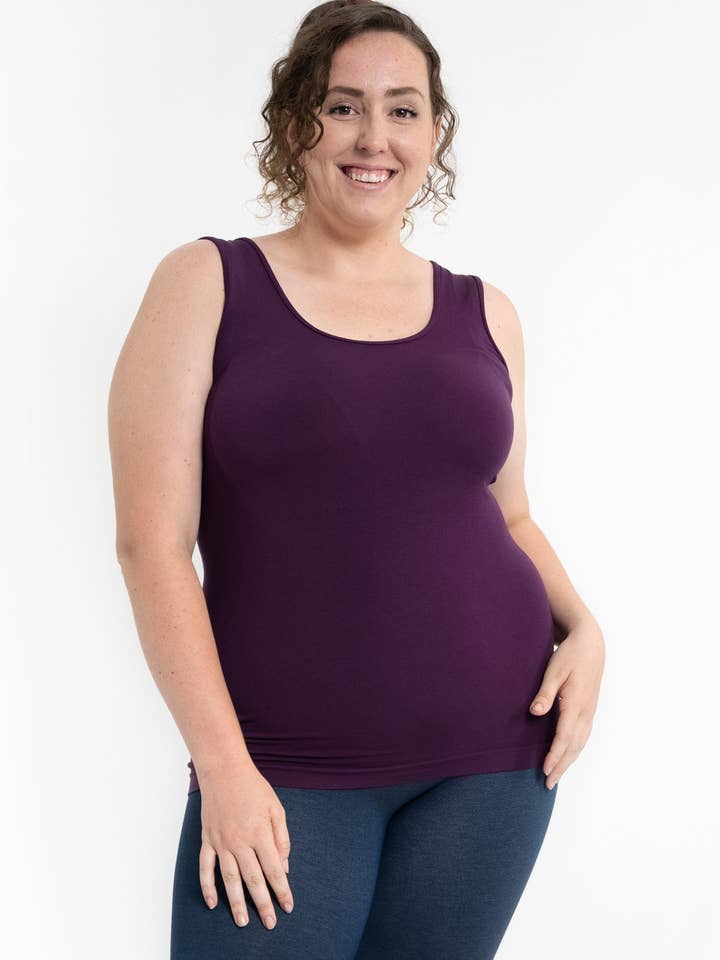 ELIETIAN - Wholesale Tank Top - Women's - Reversible Tank - Curvy Fit83