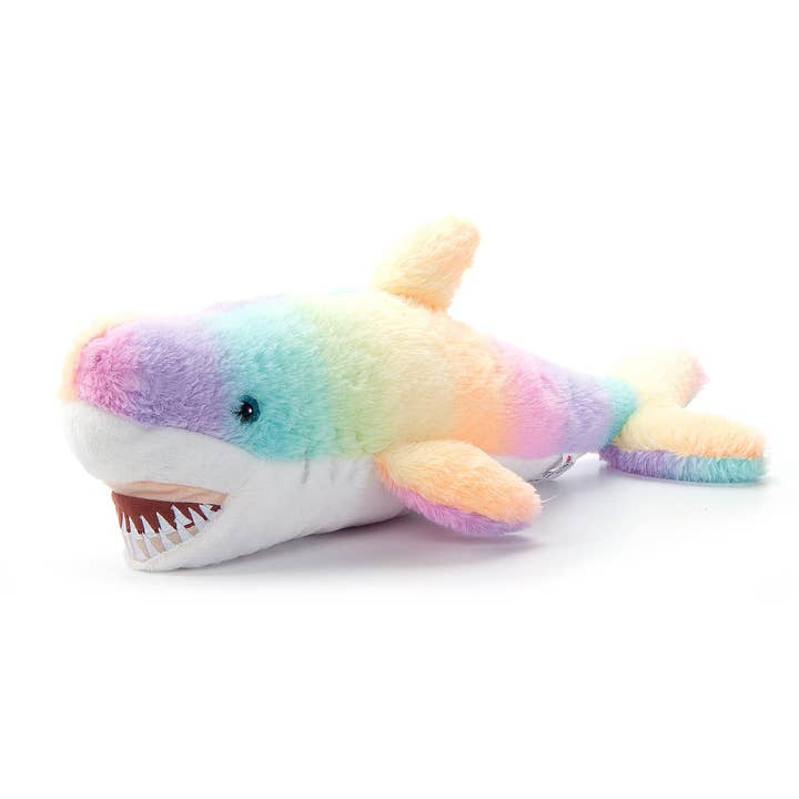 Tubarão Rainbow Ombrez de 13" (33cm) por atacado de The Petting Zoo