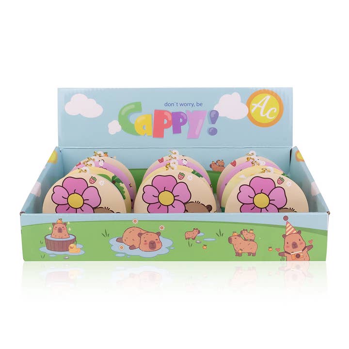 Miroir de poche avec imprimé capybara et porte-clés pour la vente par Accentra