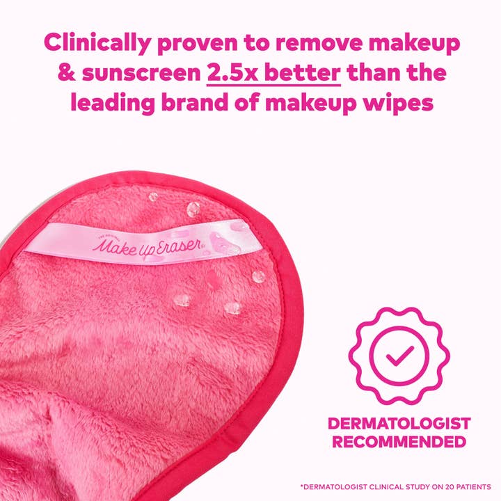 MakeUp Eraser - Wholesale Makeup Remover - Original Pink MakeUp Eraser PRO