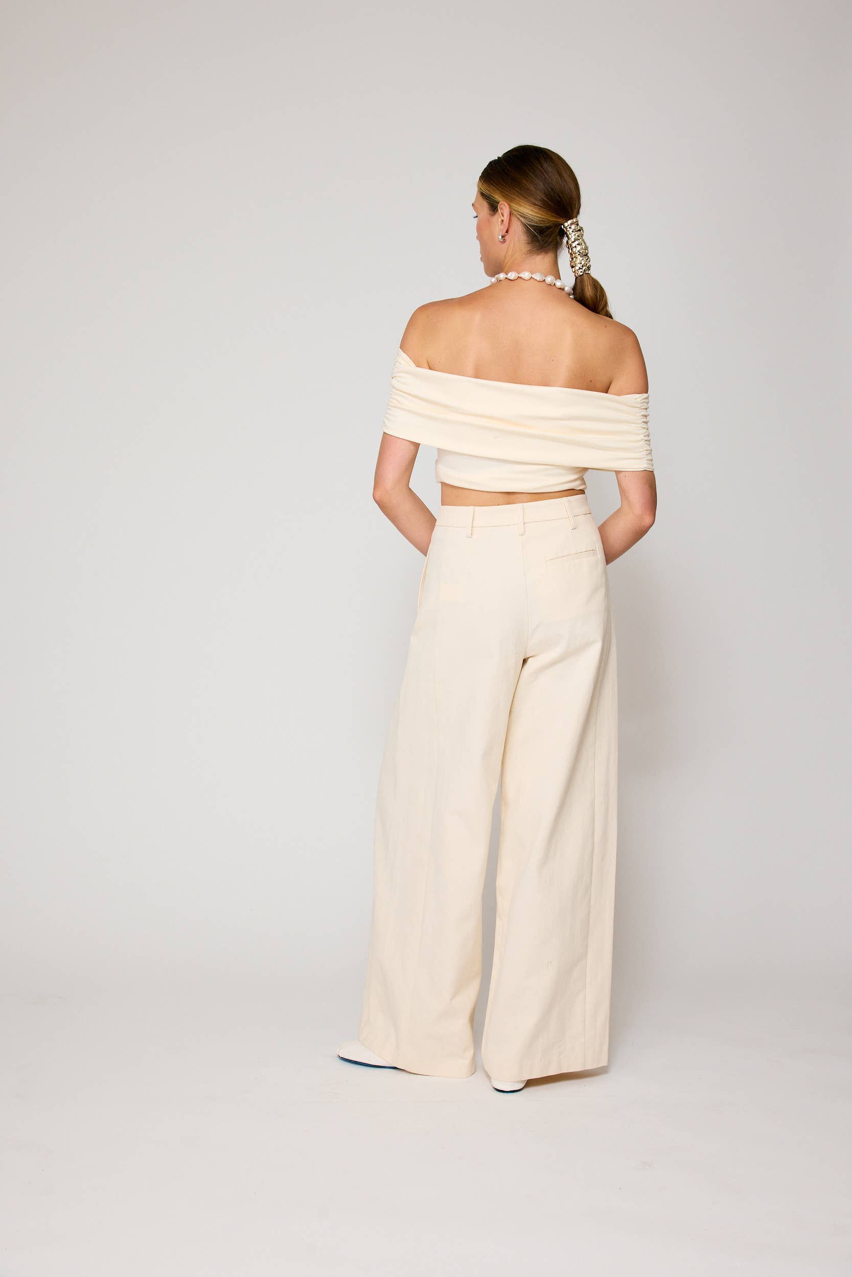 ECRU DEVIN PANTS for wholesale on Faire2