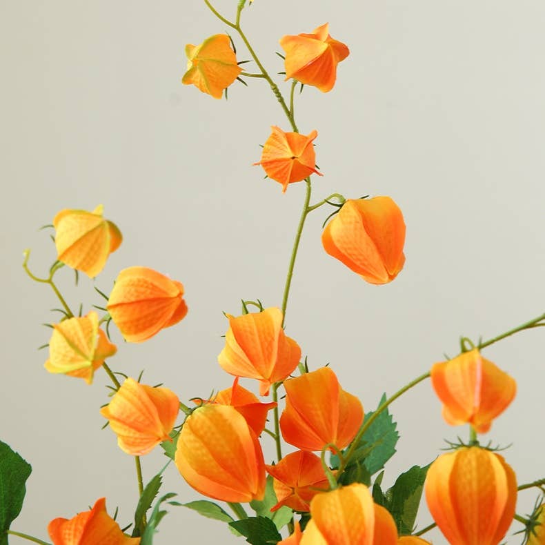 ACNITE(We cover U.S. import duties) - Wholesale Artificial Flowers - Artificial Chinese lantern flower Fall floral arrangement7