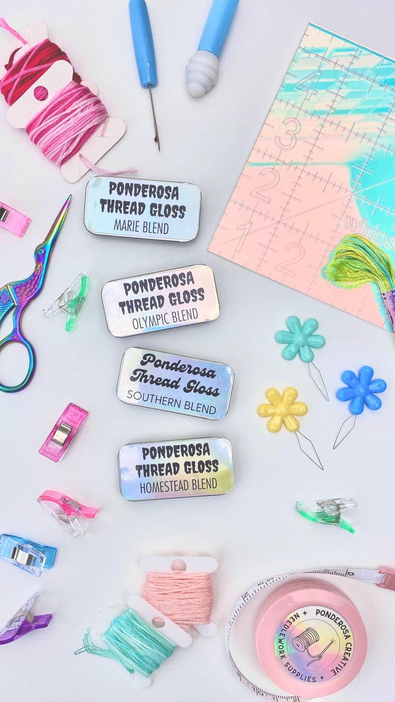 Sincerely Laura - Wholesale Craft Supplies - Ponderosa Thread Gloss - Garden Multi-Pack1