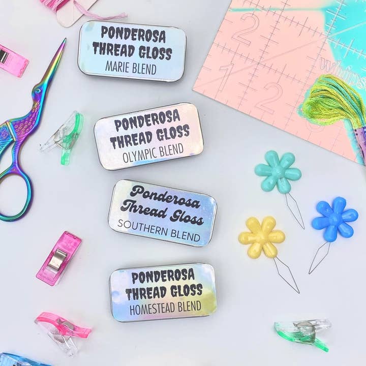 Sincerely Laura - Wholesale Craft Supplies - Ponderosa Thread Gloss - Garden Multi-Pack1