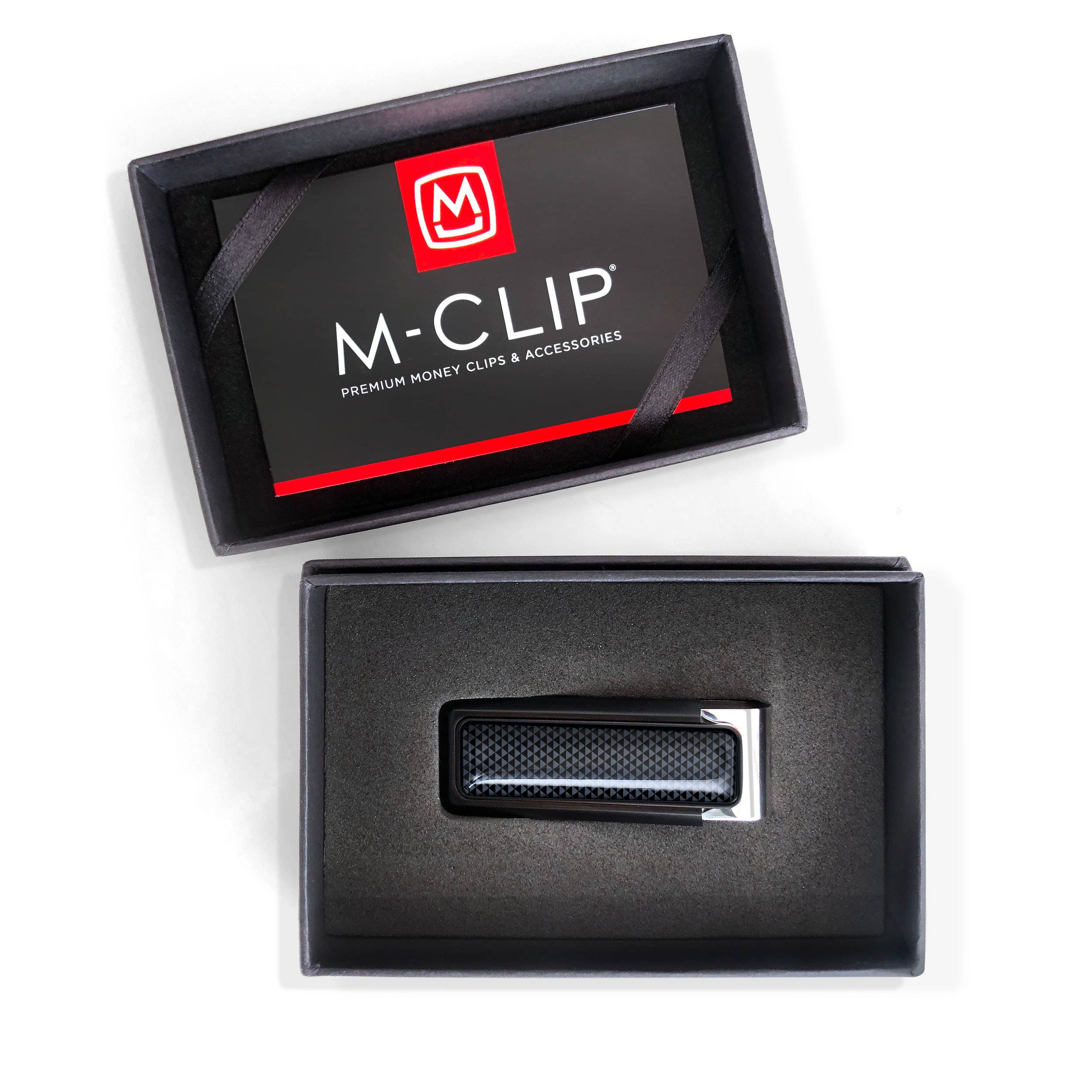 M-Clip – wholesale Money clip – Unisex – Ultralight Black CLUR Money Clip2