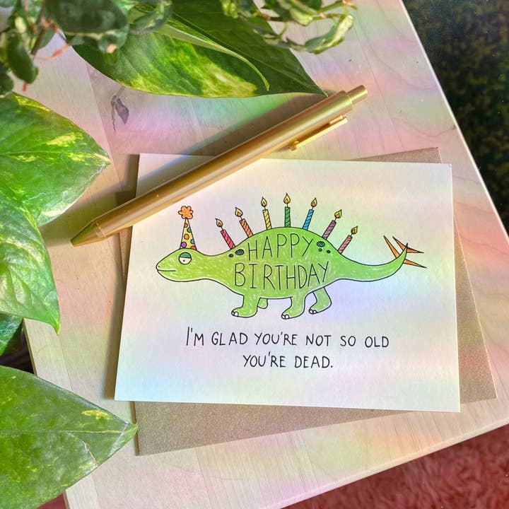 Verjaardag Blij dat je geen dode kaart bent voor wholesale door Chateau Blanche