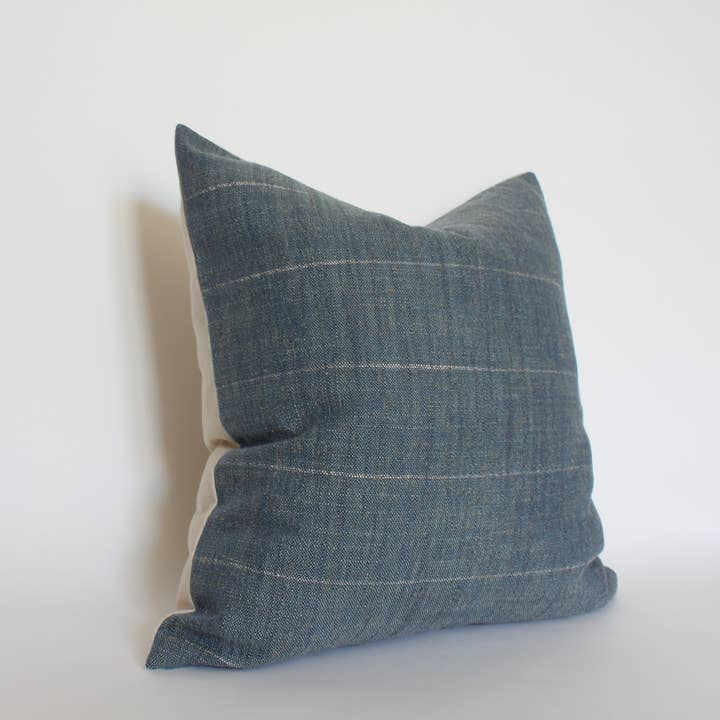 Textileish - Wholesale Throw Pillow Cover - Dark Blue Pillow Cover, Blue Throw Pillows Couch | Marina