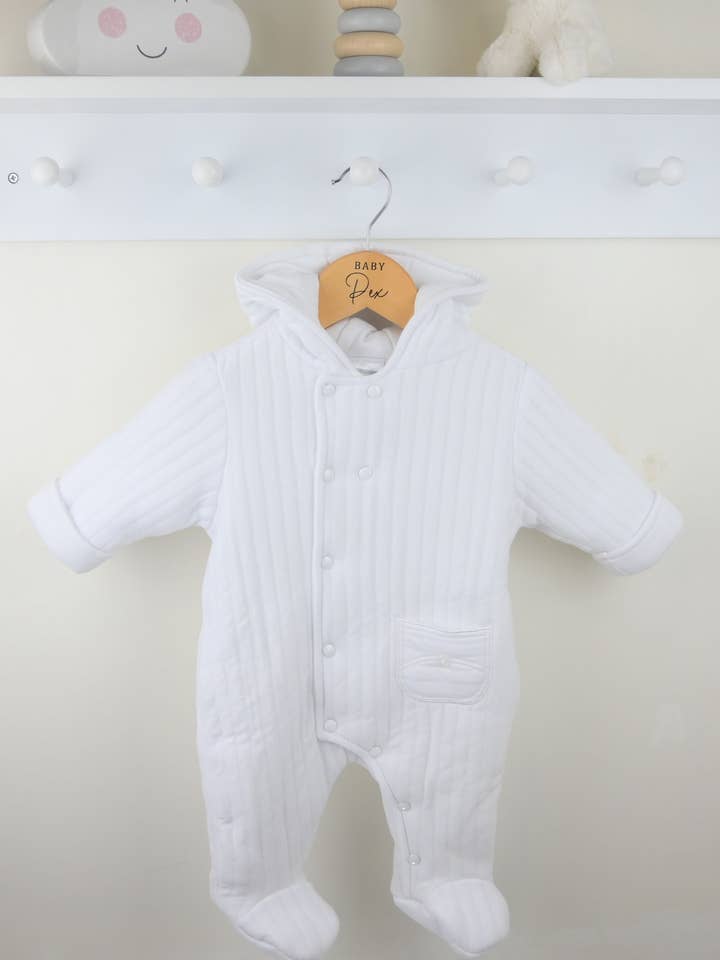 Pex Wholesale – Fato de neve – Bebé por atacado – Fato de Neve Nathan Branco