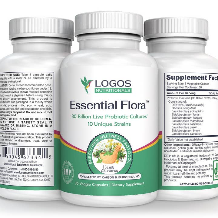 Essential Flora™ voor wholesale door Logos Nutritionals, LLC