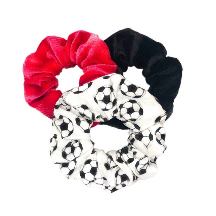 Mavi Bandz - Wholesale Scrunchie - Women's - Soccer Scrunchie Pack